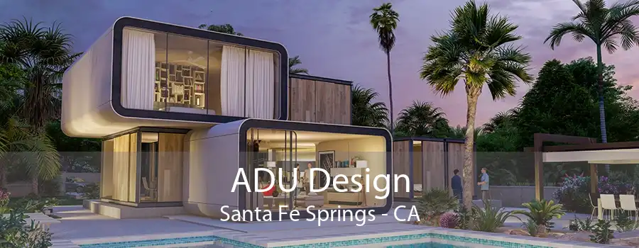 ADU Design Santa Fe Springs - CA